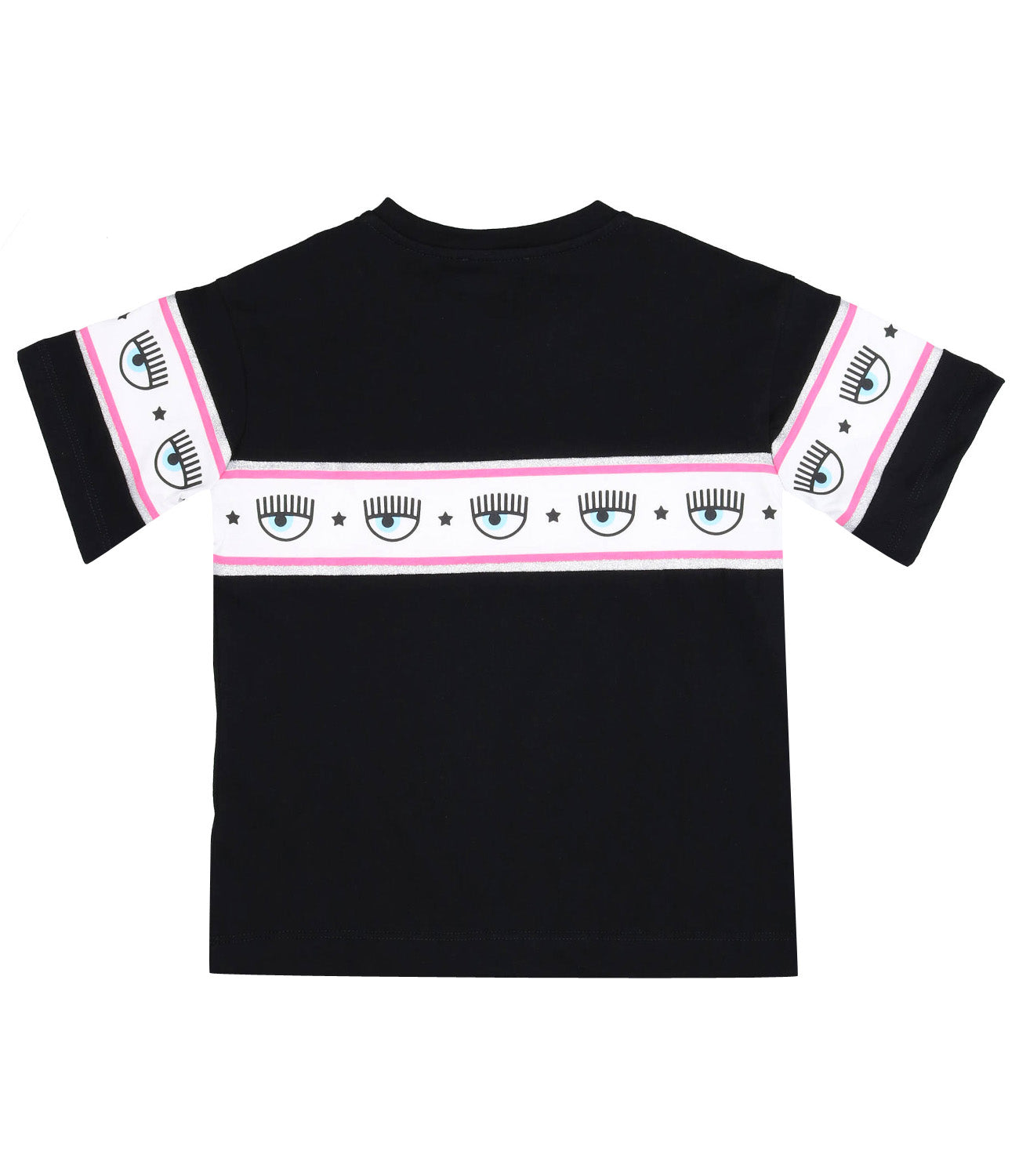 T-Shirt Maxi Logomania Nera