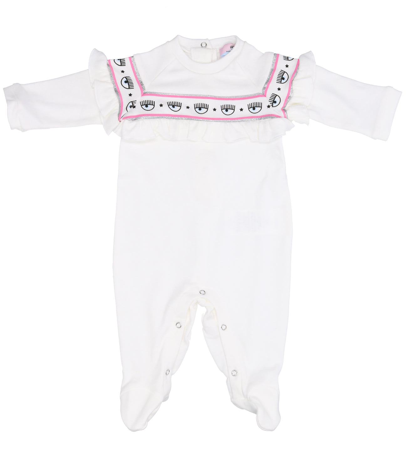 Chiara Ferragni Kids Tutina Bianca 558212