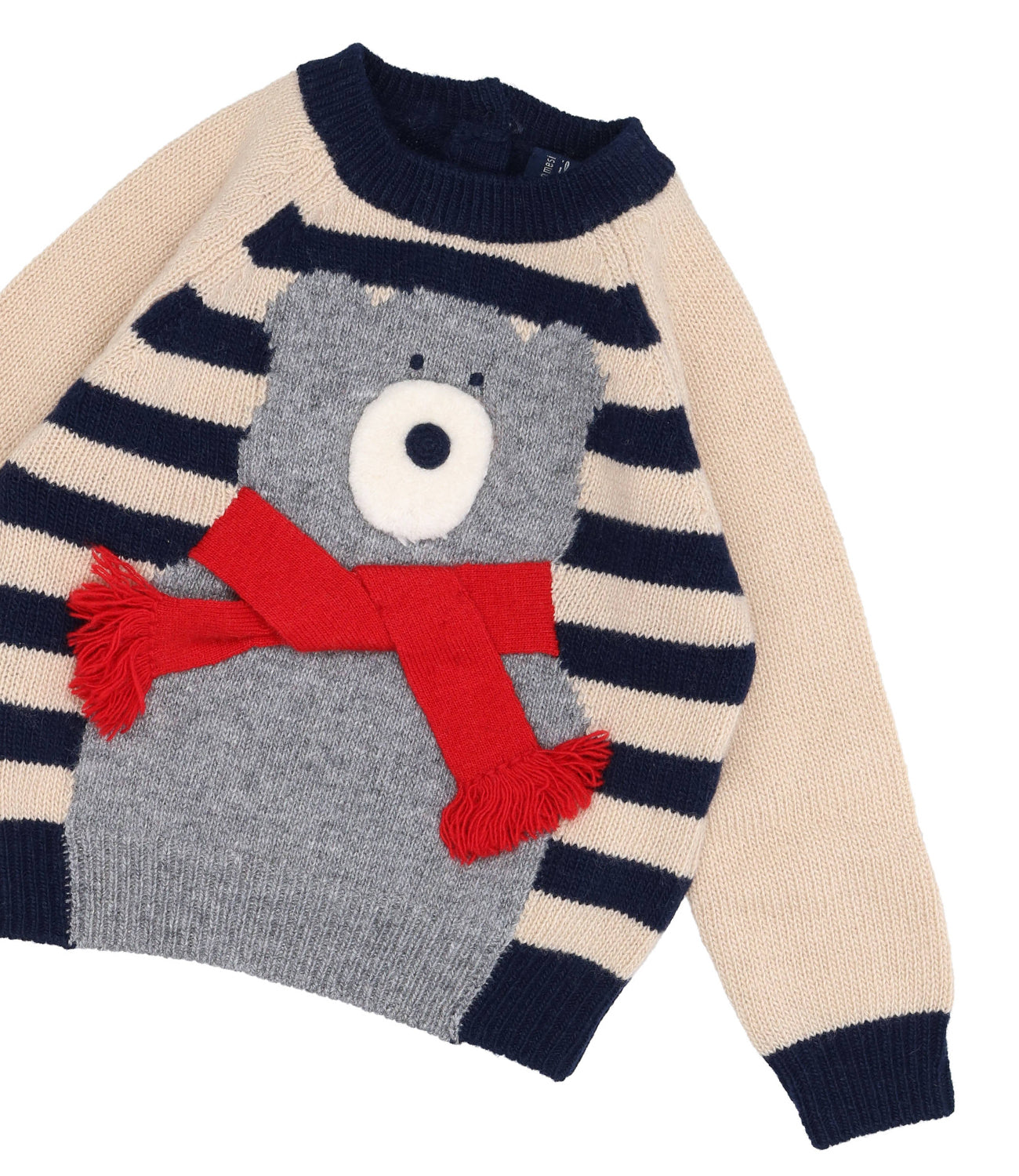 Birch and Navy Blue Jersey