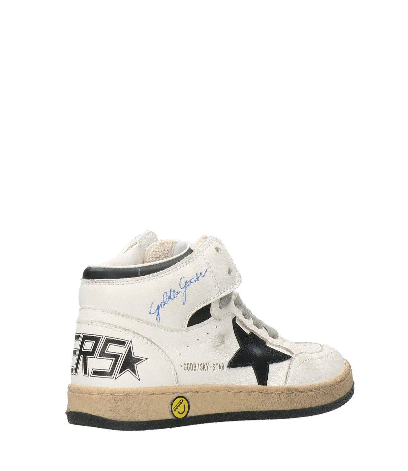 Golden Goose Kids | Sneakers Sky Star Bianco e Nero