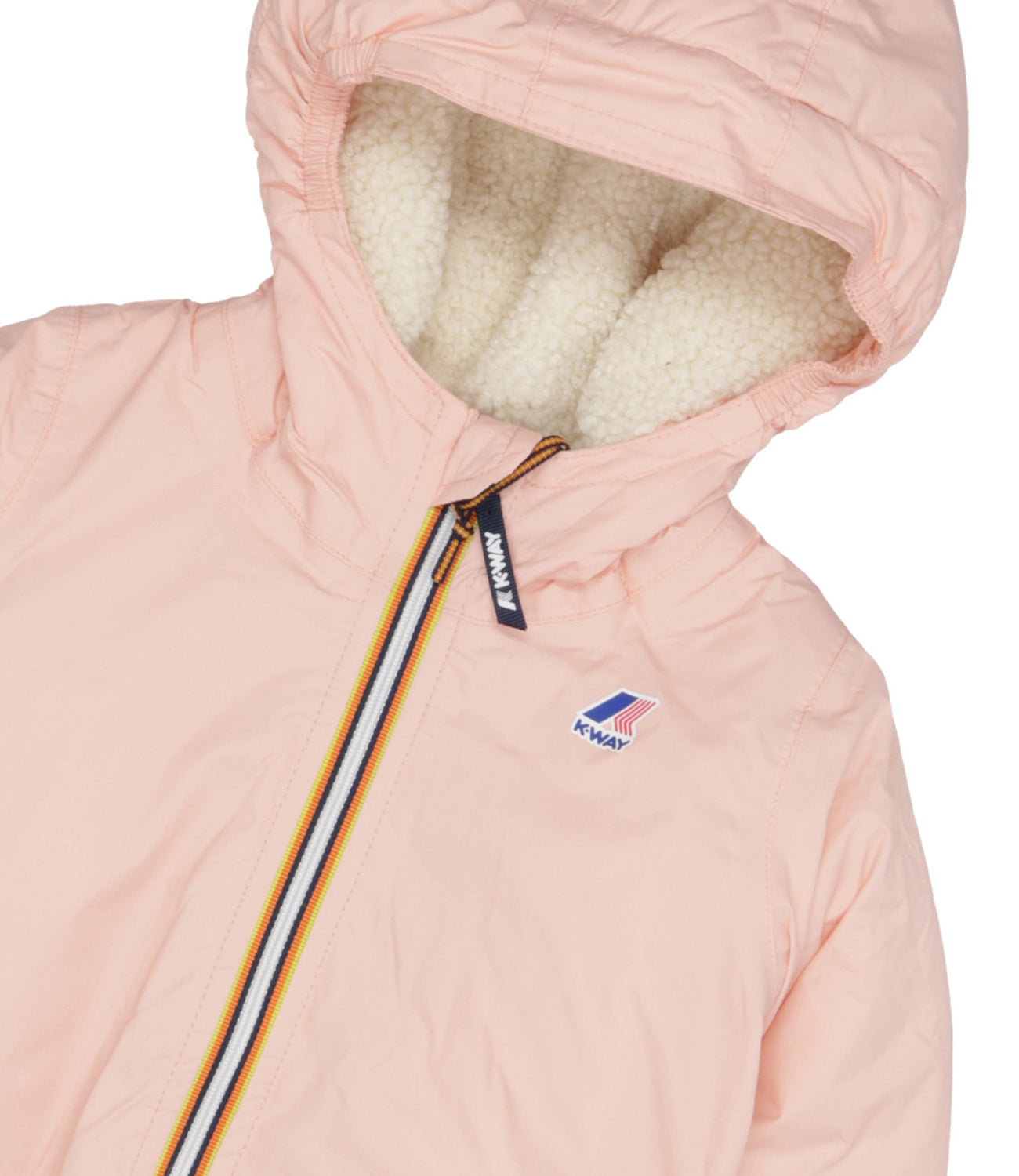 K-Way Kid | Giubbotto Orsetto Rosa