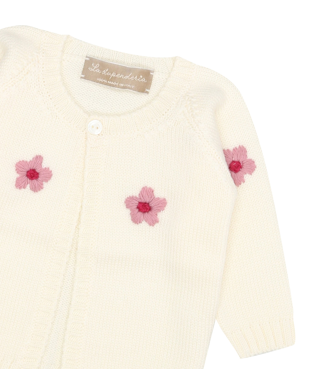 La Stupenderia | Cream Cardigan