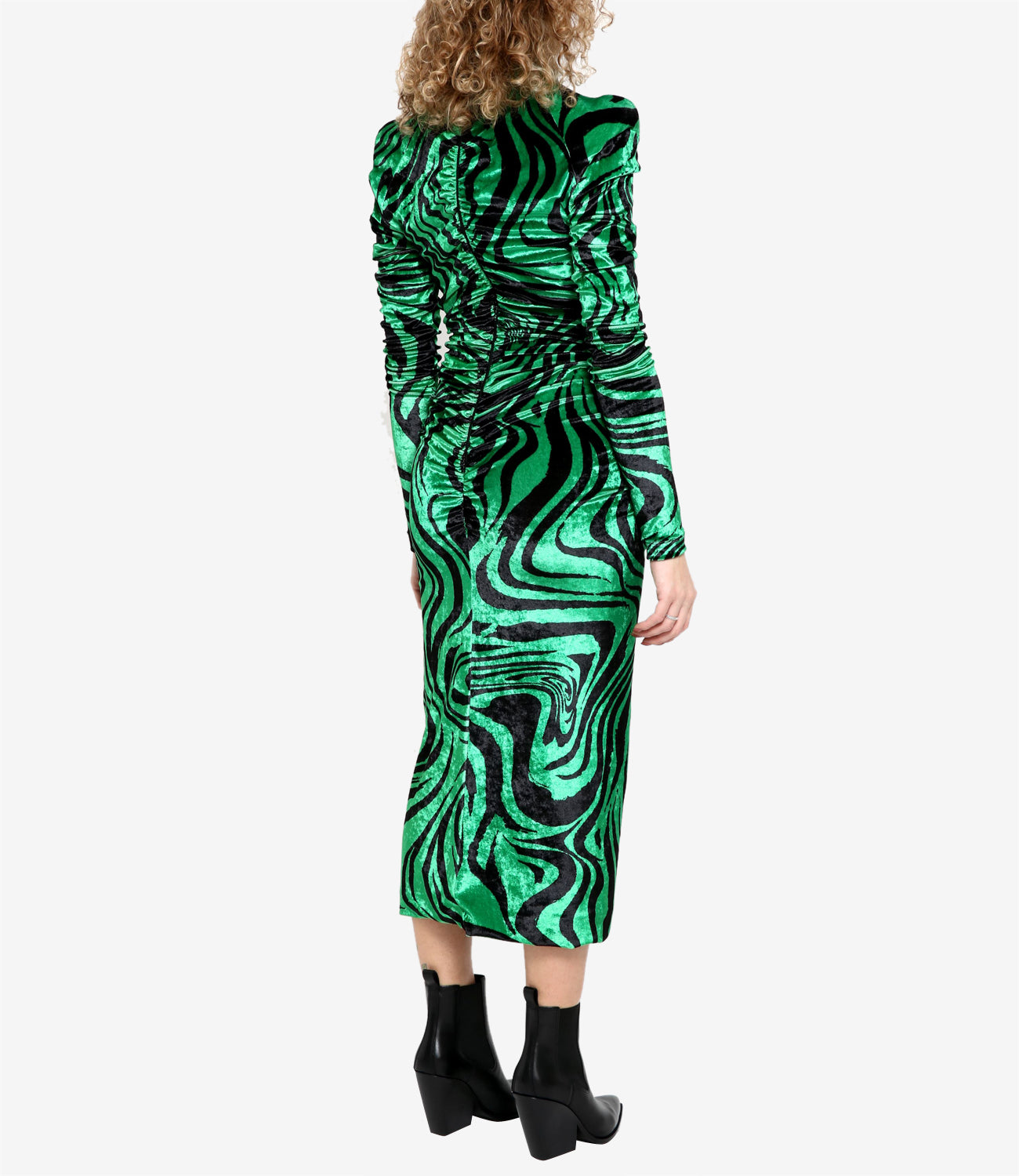 Philosophy di Lorenzo Serafini | Green and Black Dress