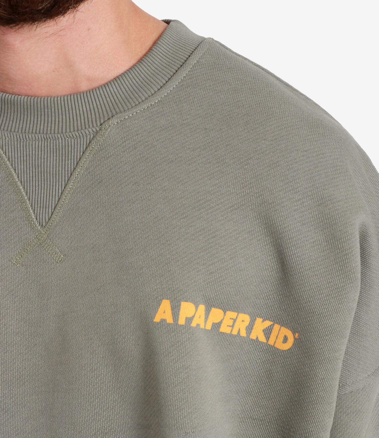 A Paper Kid | Sage Green Sweatshirt