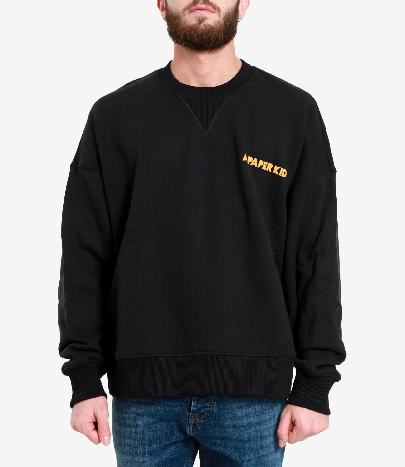 A Paper Kid | Black Sweatshirt