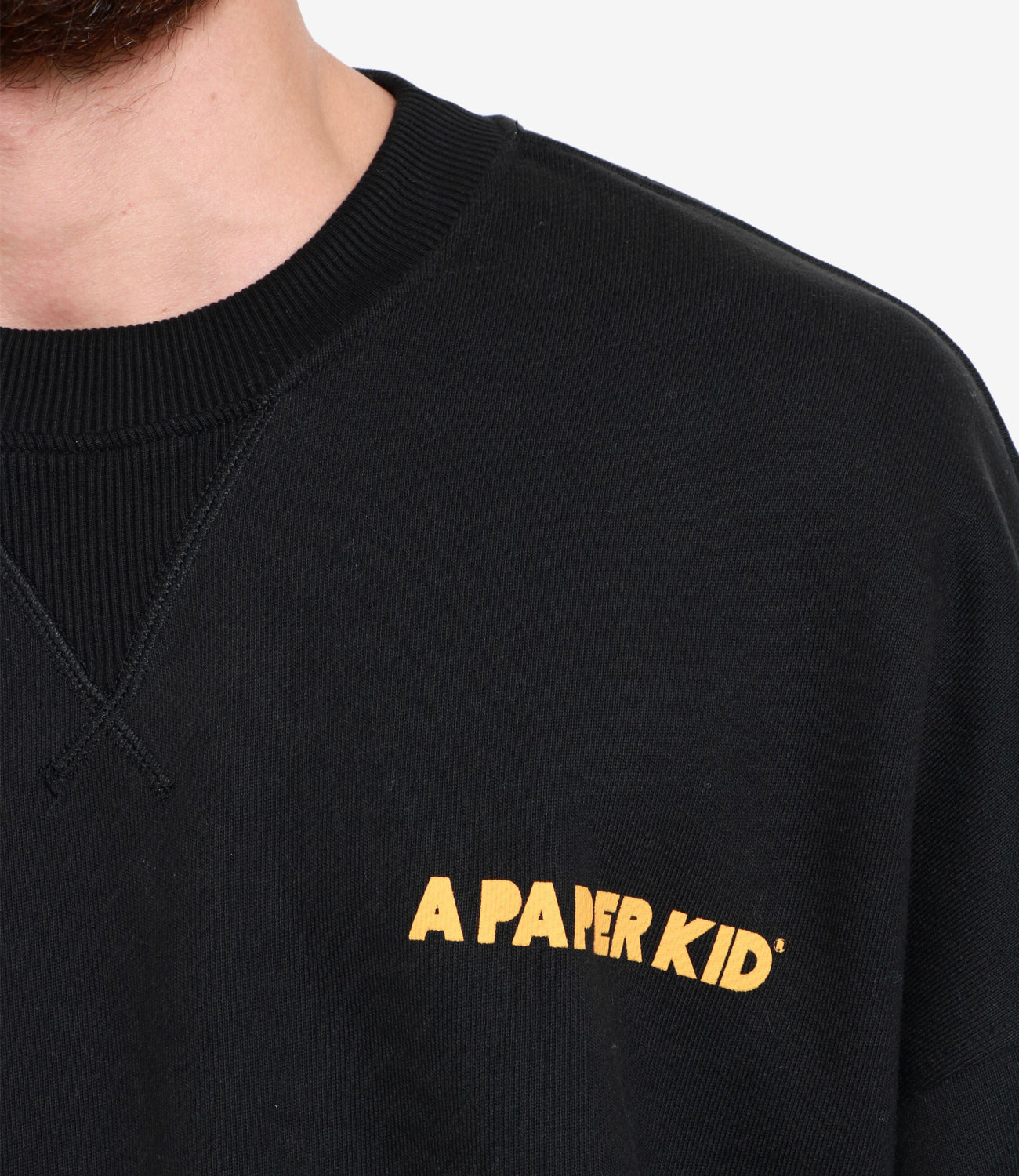 A Paper Kid | Black Sweatshirt