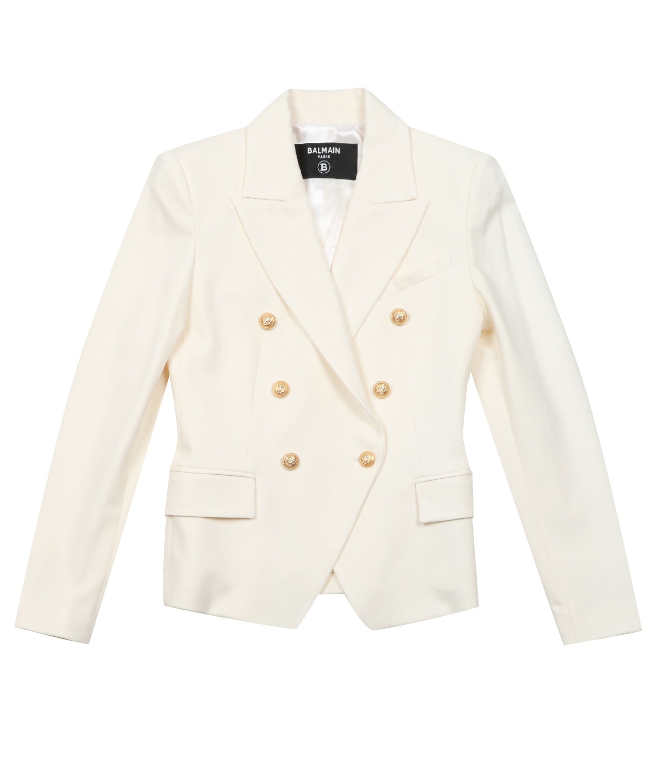 Balmain Kids | Ivory and Gold Jacket