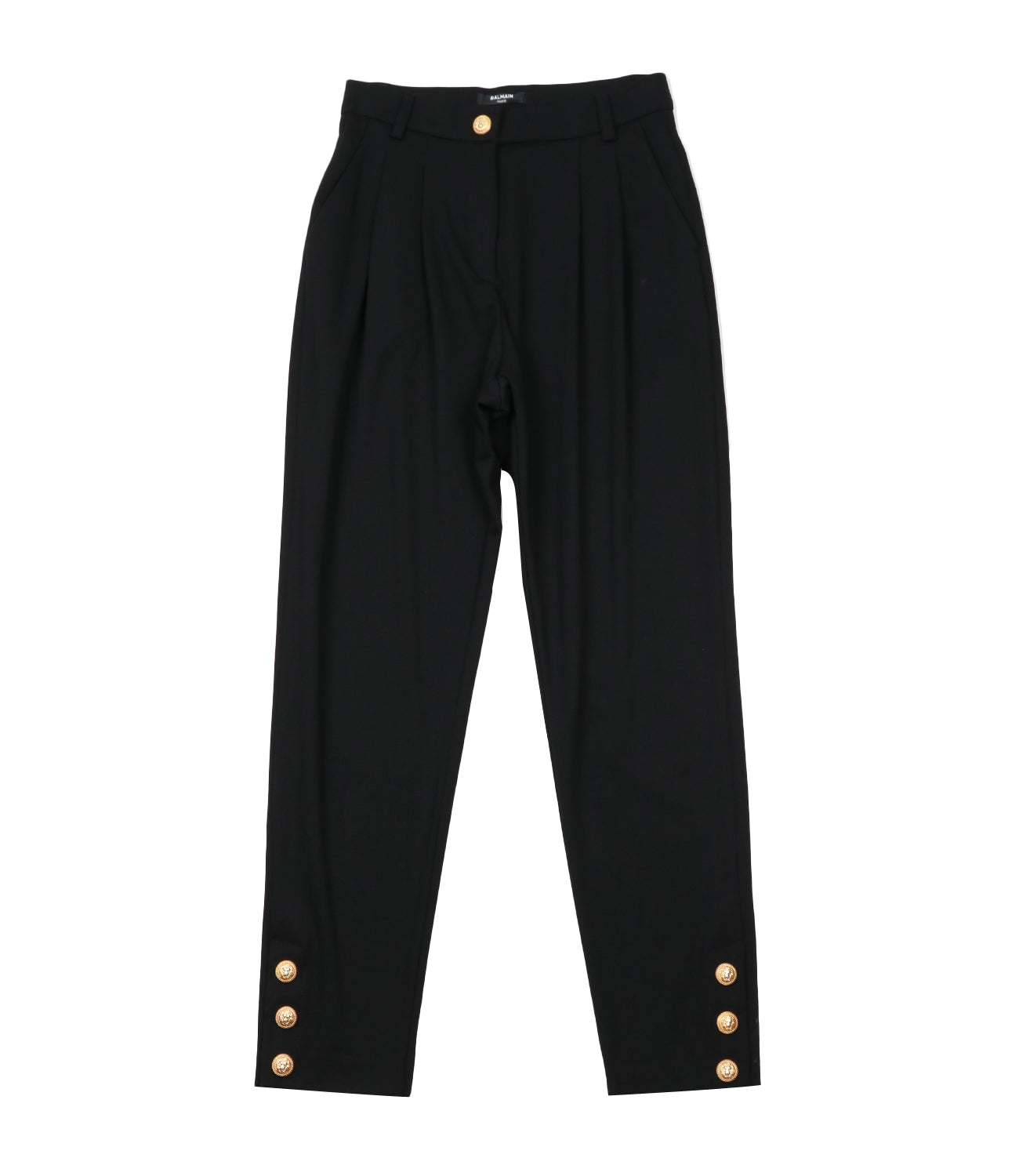 Balmain Kids | Black and Gold Pants