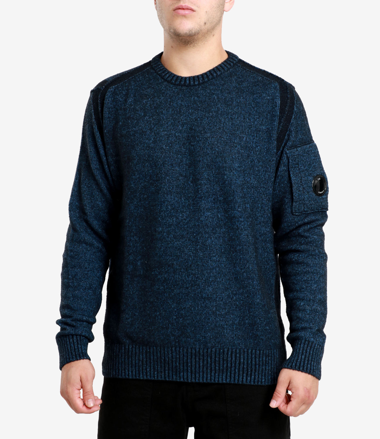 C.P. Company | Maglia Fleece knit Petrolio