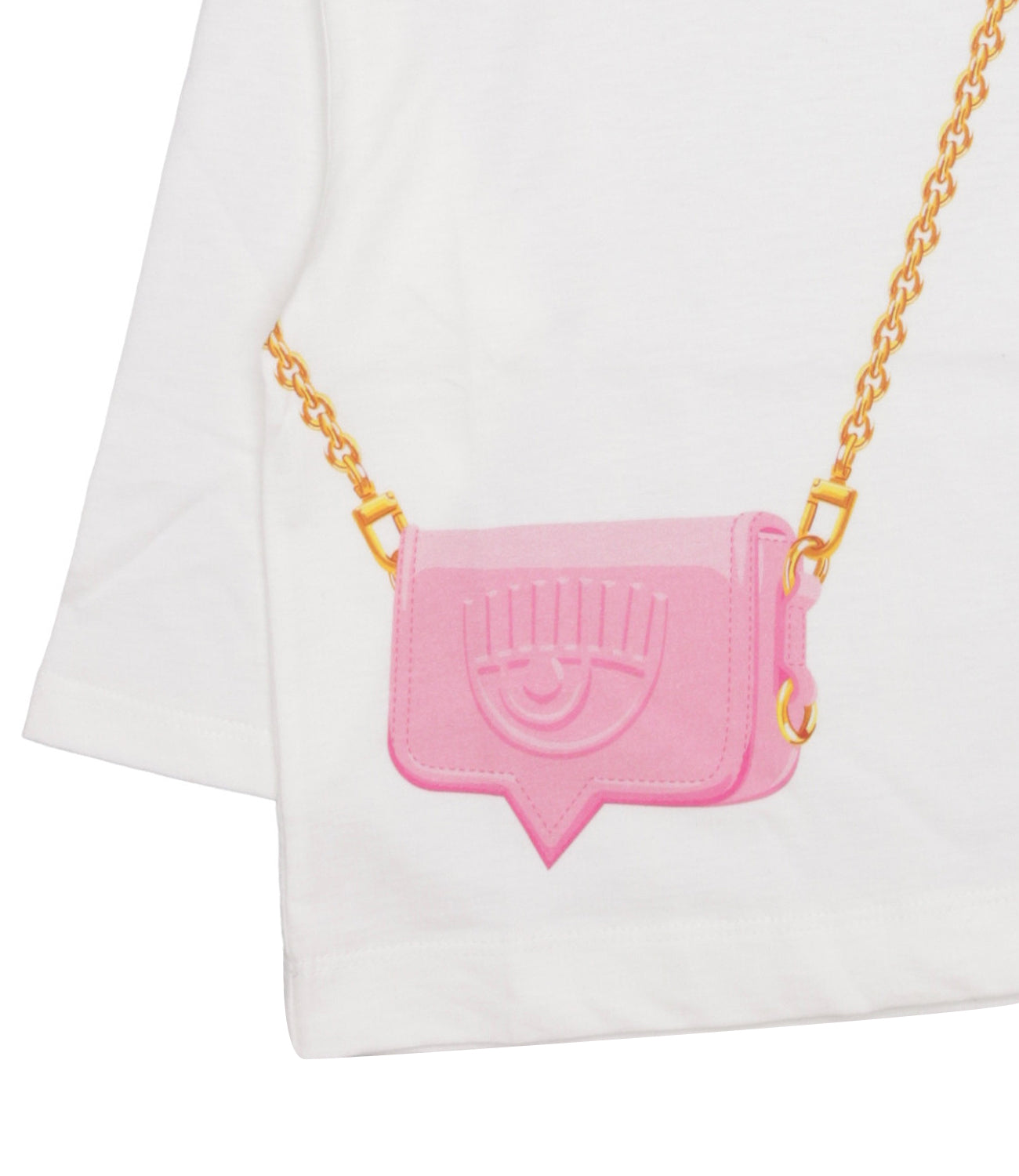 Chiara Ferragni Kids | T-Shirt Eyelike Logo White