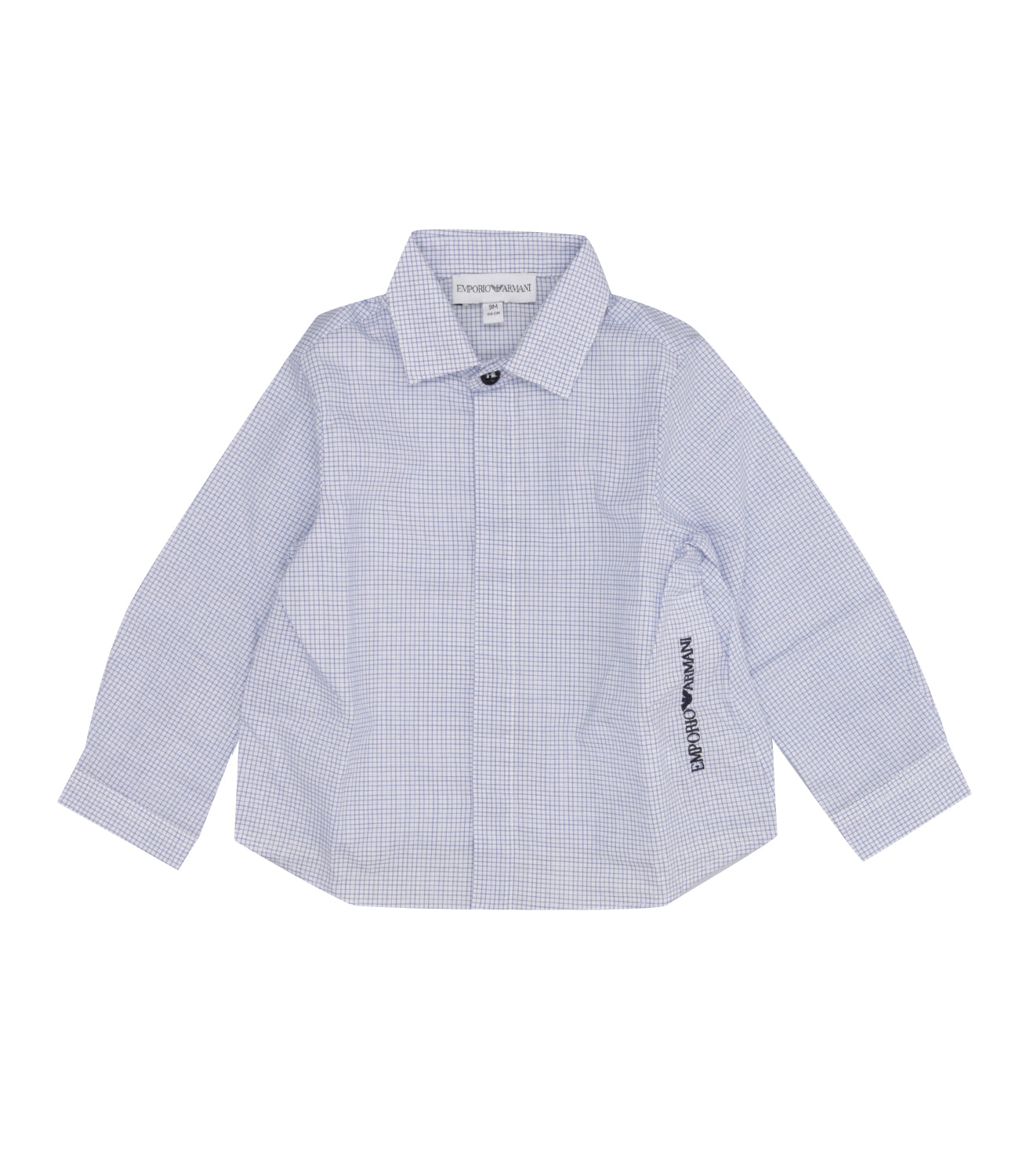 Emporio Armani Junior | White and Light Blue Shirt