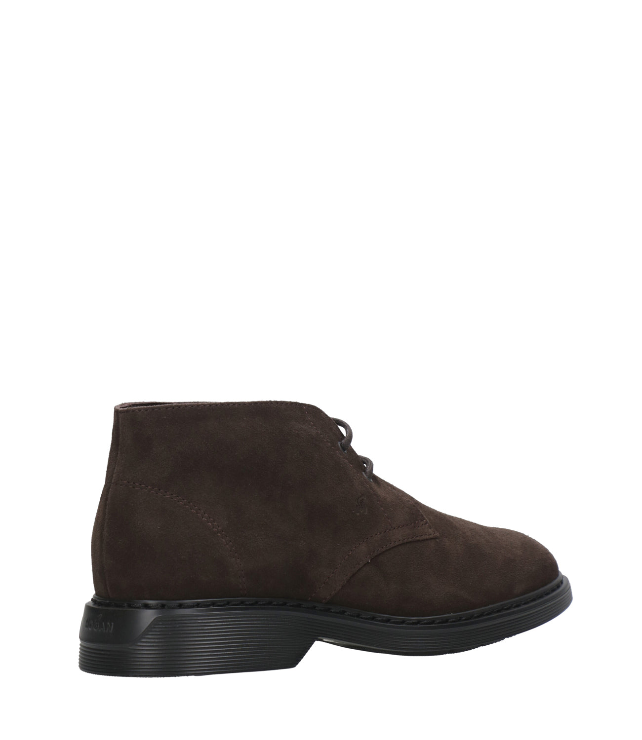 Hogan | H576 Lace-up Heel 1 Holes Brown