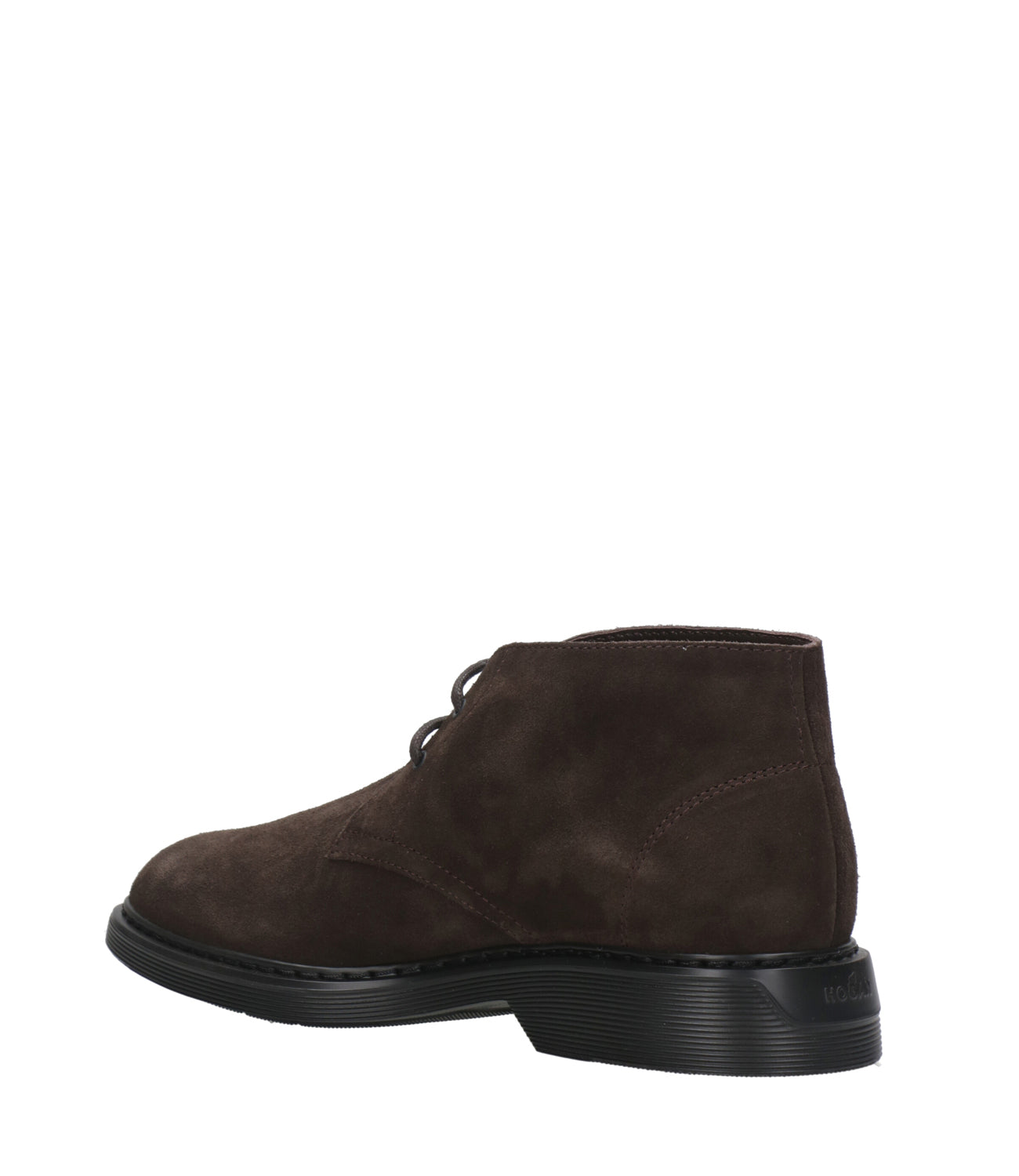 Hogan | H576 Lace-up Heel 1 Holes Brown