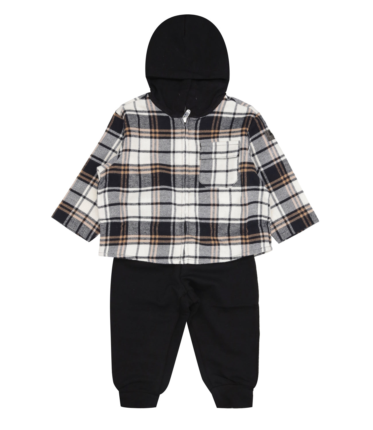 Il Gufo | Black and White Sweater and Pant Set