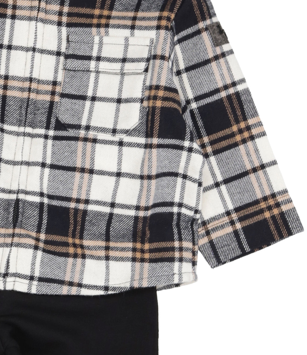 Il Gufo | Black and White Sweater and Pant Set