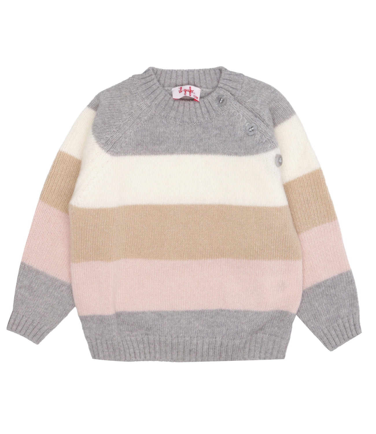The Owl | Grey and Pink Jersey