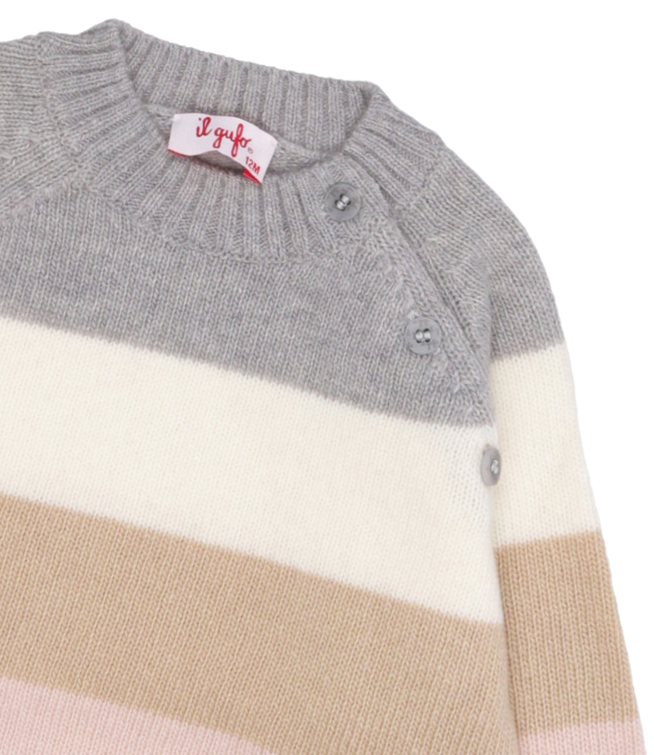 The Owl | Grey and Pink Jersey