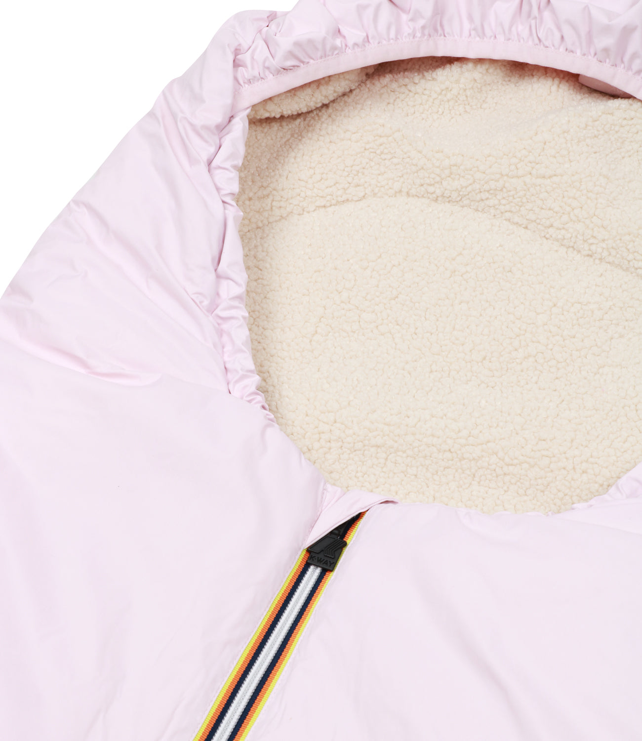 K-Way Kids | Baby Carrier Bag Le Vrai 3.0 Nourine Bear Ecru and Pink