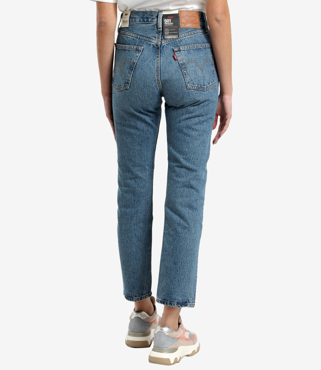 Levis | Jeans 501 Crop Ojai Luxor Blu Medio