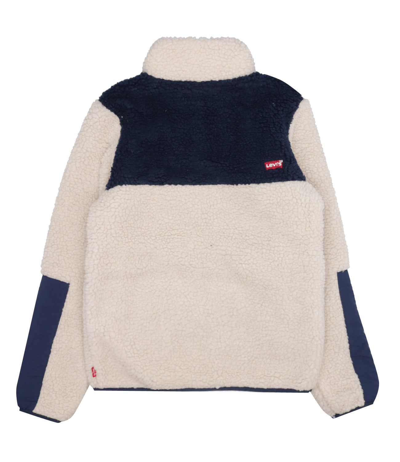 Levis Kids | Giubbotto Color Block Sherpa Trucker Beige e Blu