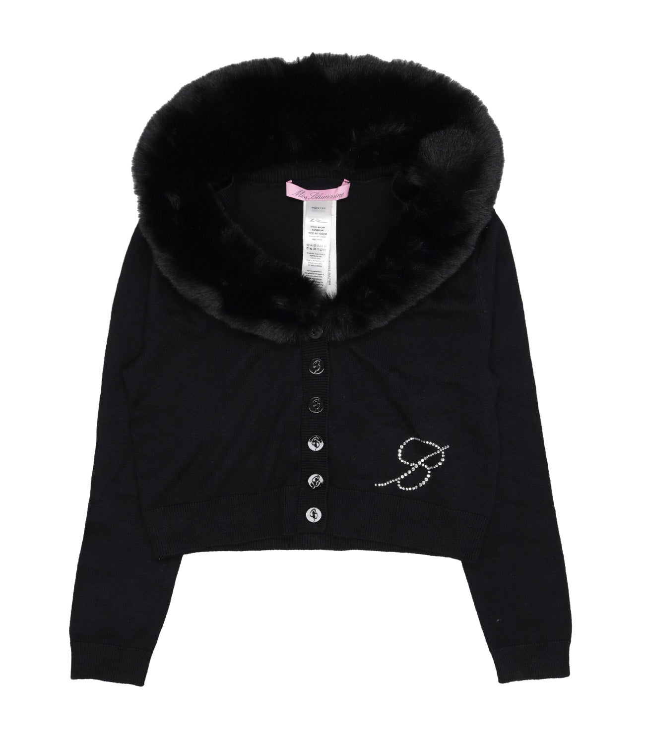 Miss Blumarine | Black Cardigan