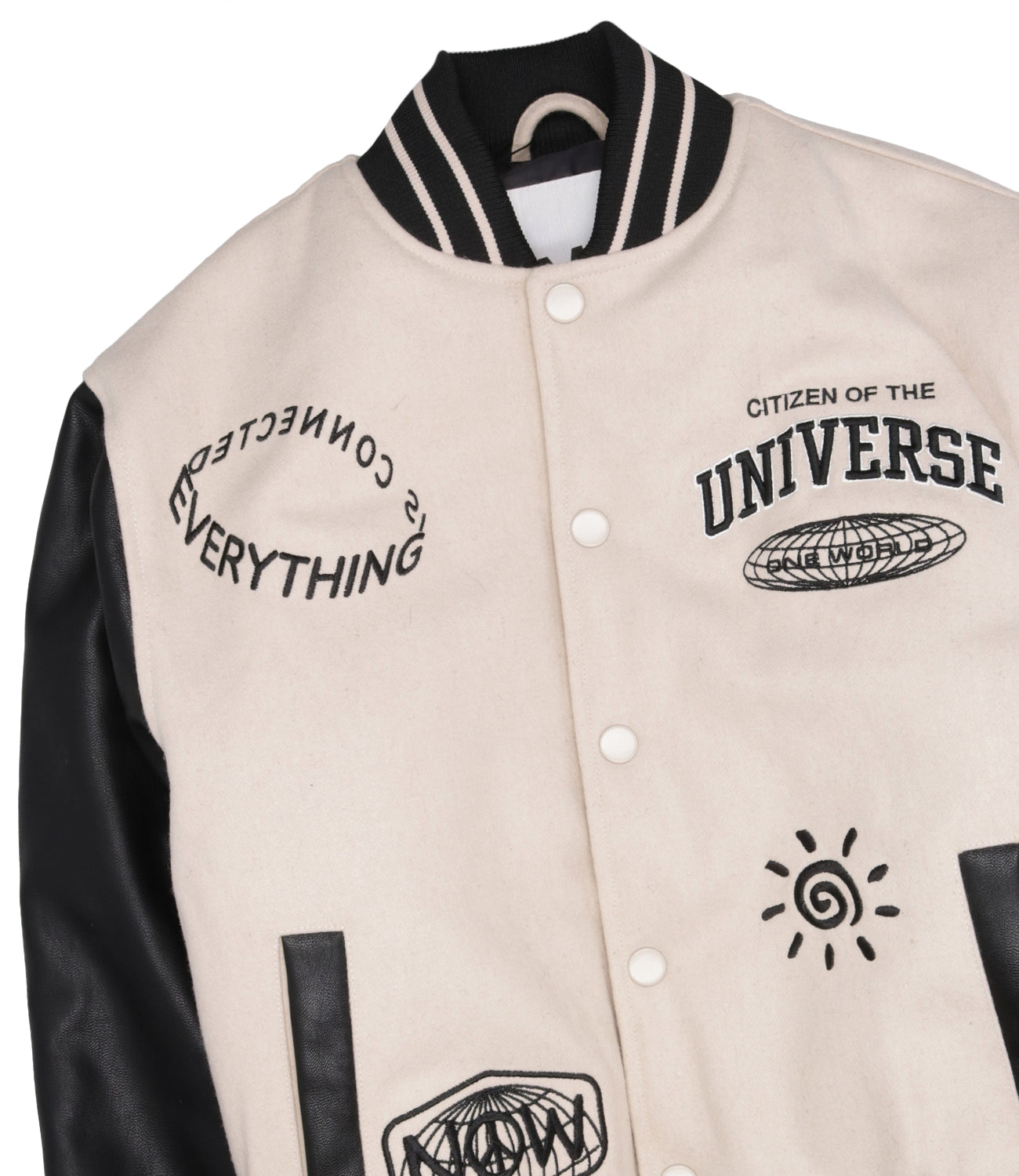 Molo | Beige and Black Jacket