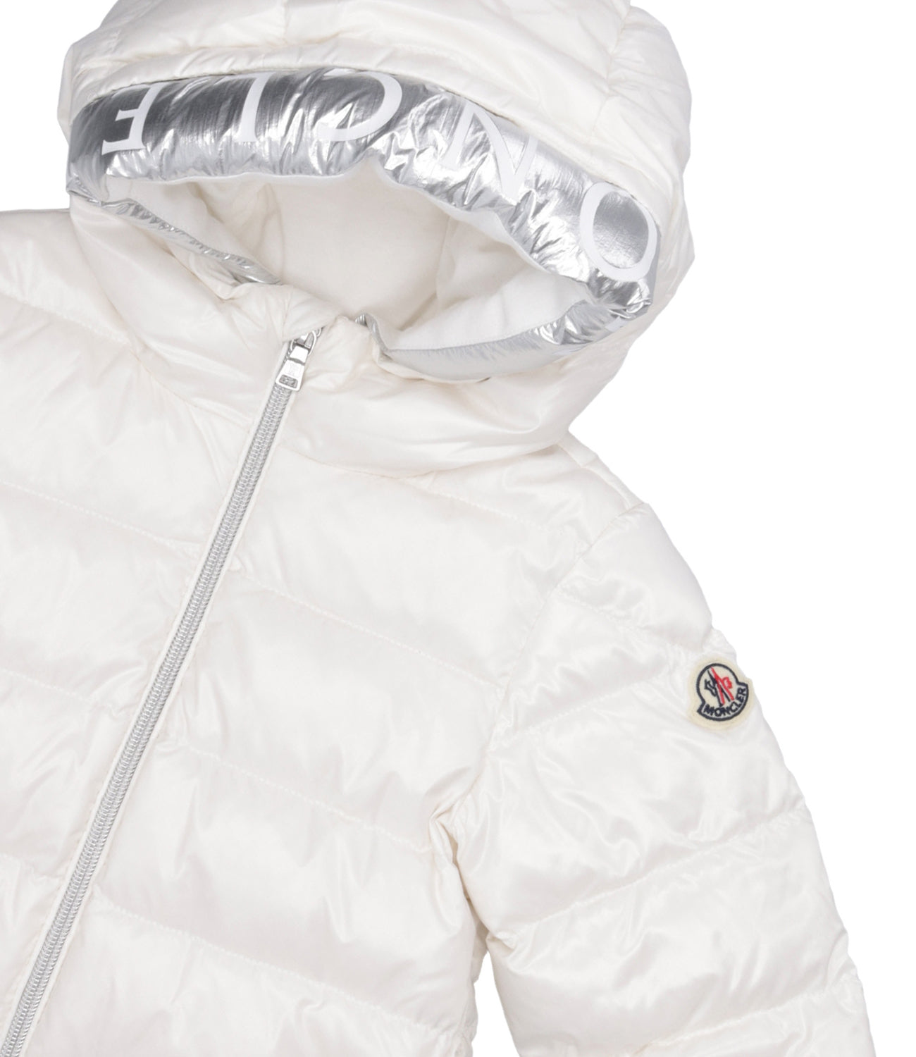 Moncler Junior | Giubbotto Aslan Panna