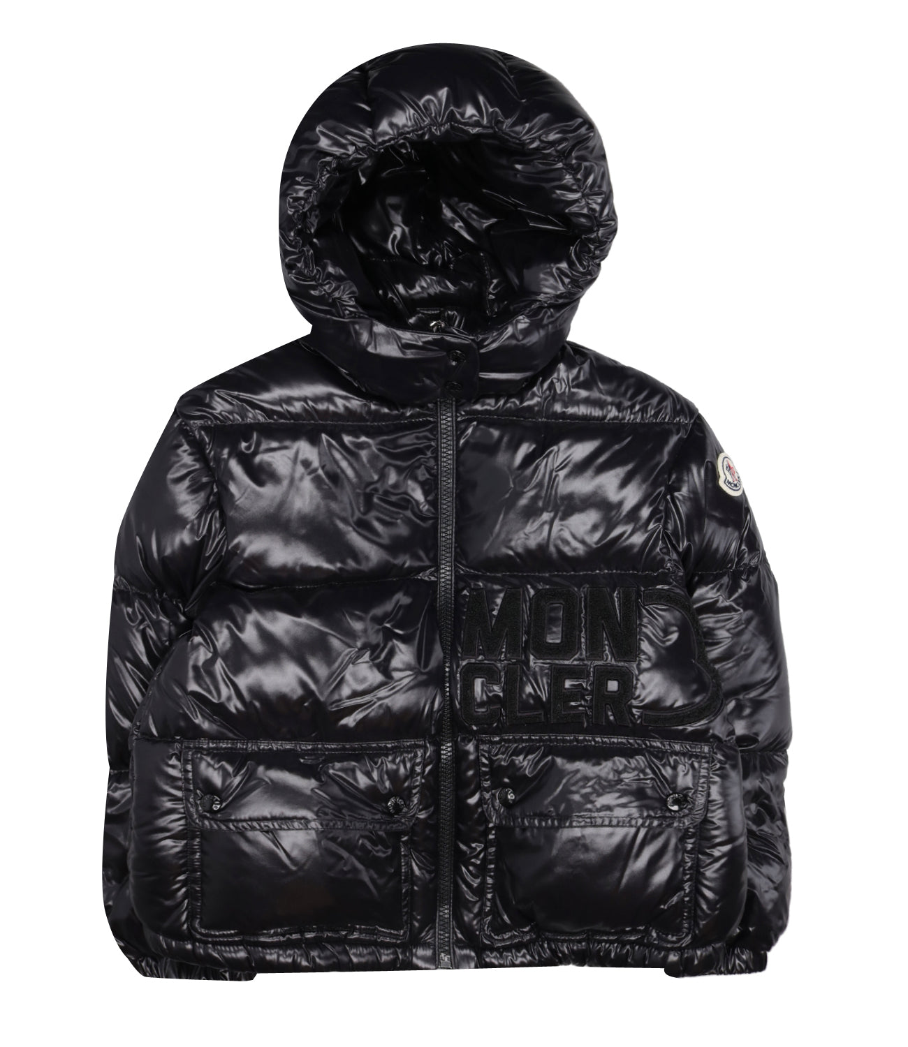 Moncler Junior Moncler Junior Giubbotto Nero 1A000-50