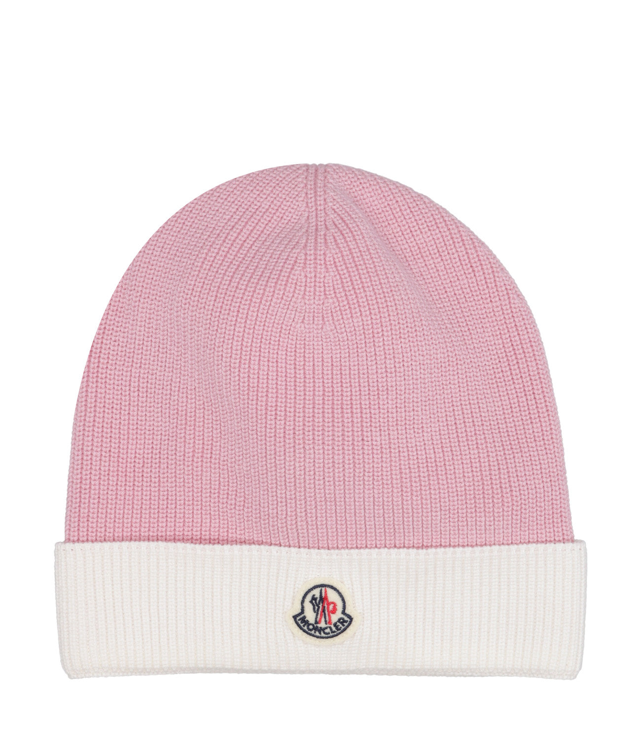 Moncler Junior | Cappello Bianco e Rosa