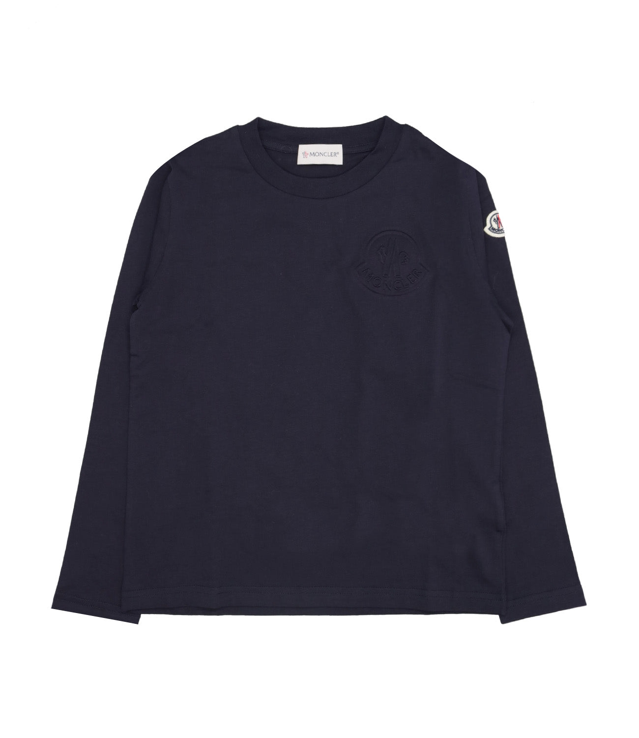 Moncler Junior Moncler Junior Navy Blue T-Shirt 8D000-05