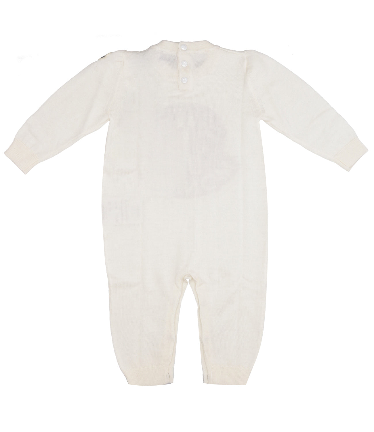 Moncler Junior | Pagliaccetto Panna
