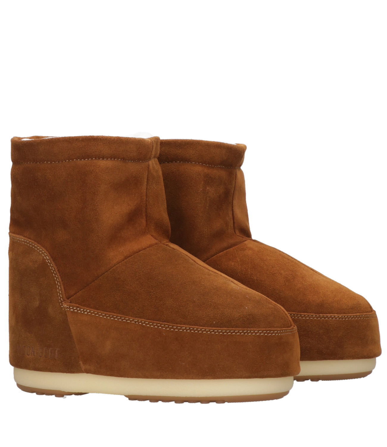 Moon Boot | MB Low Icon Nolace Suede Cognac