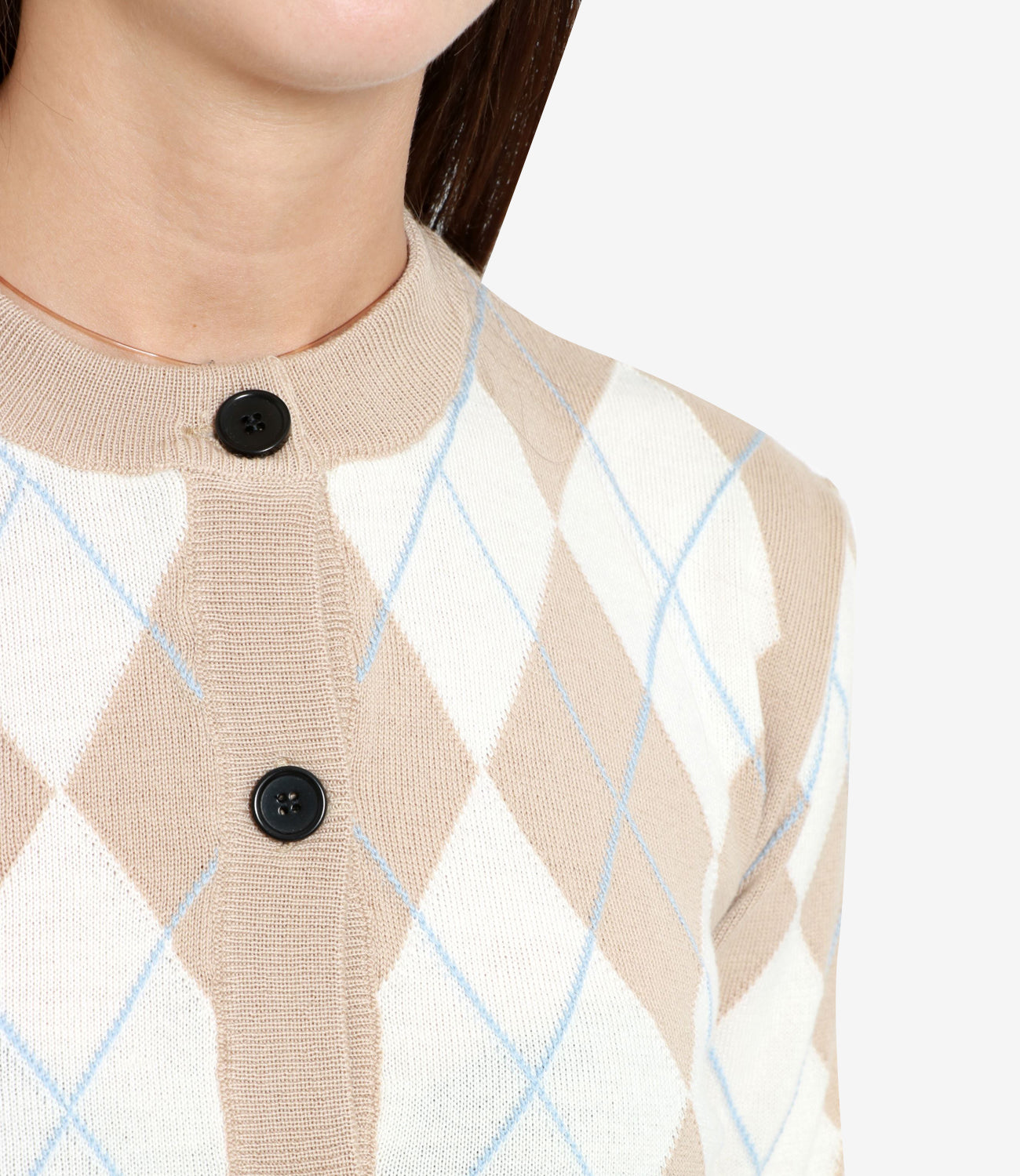 MSGM | Maglia Beige e Bianca