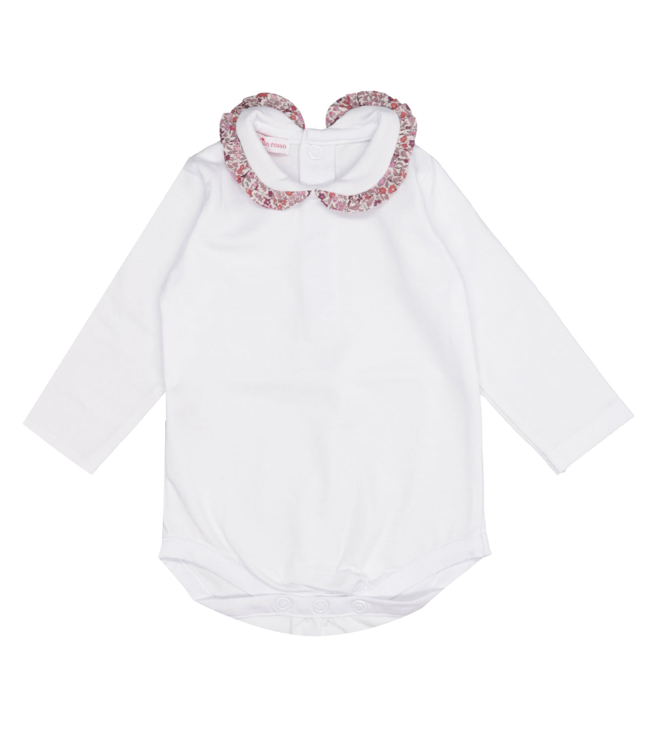 Redfish Kids Beachwear | Pink and White Bodysuit