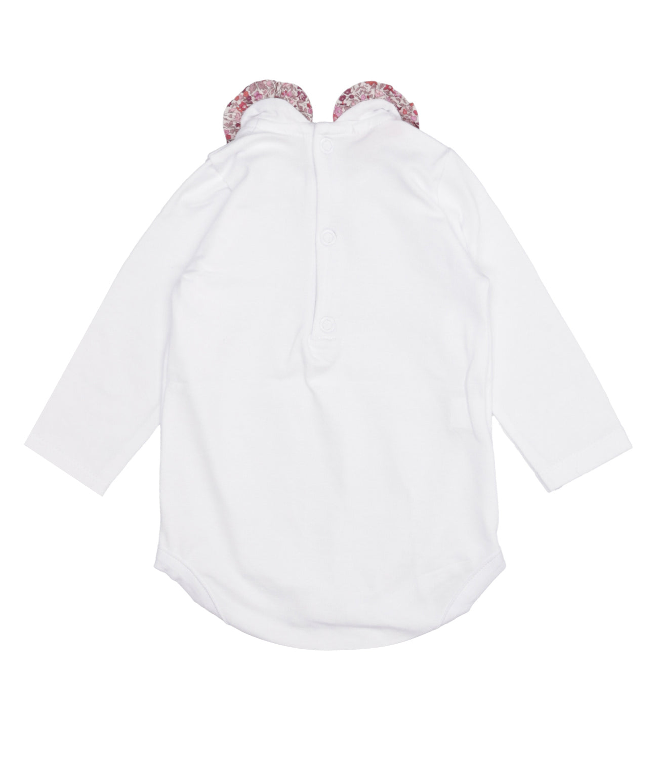 Redfish Kids Beachwear | Pink and White Bodysuit