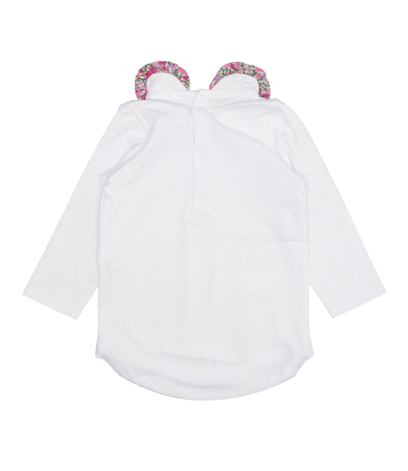 Redfish Kids Beachwear | Pink and White Bodysuit