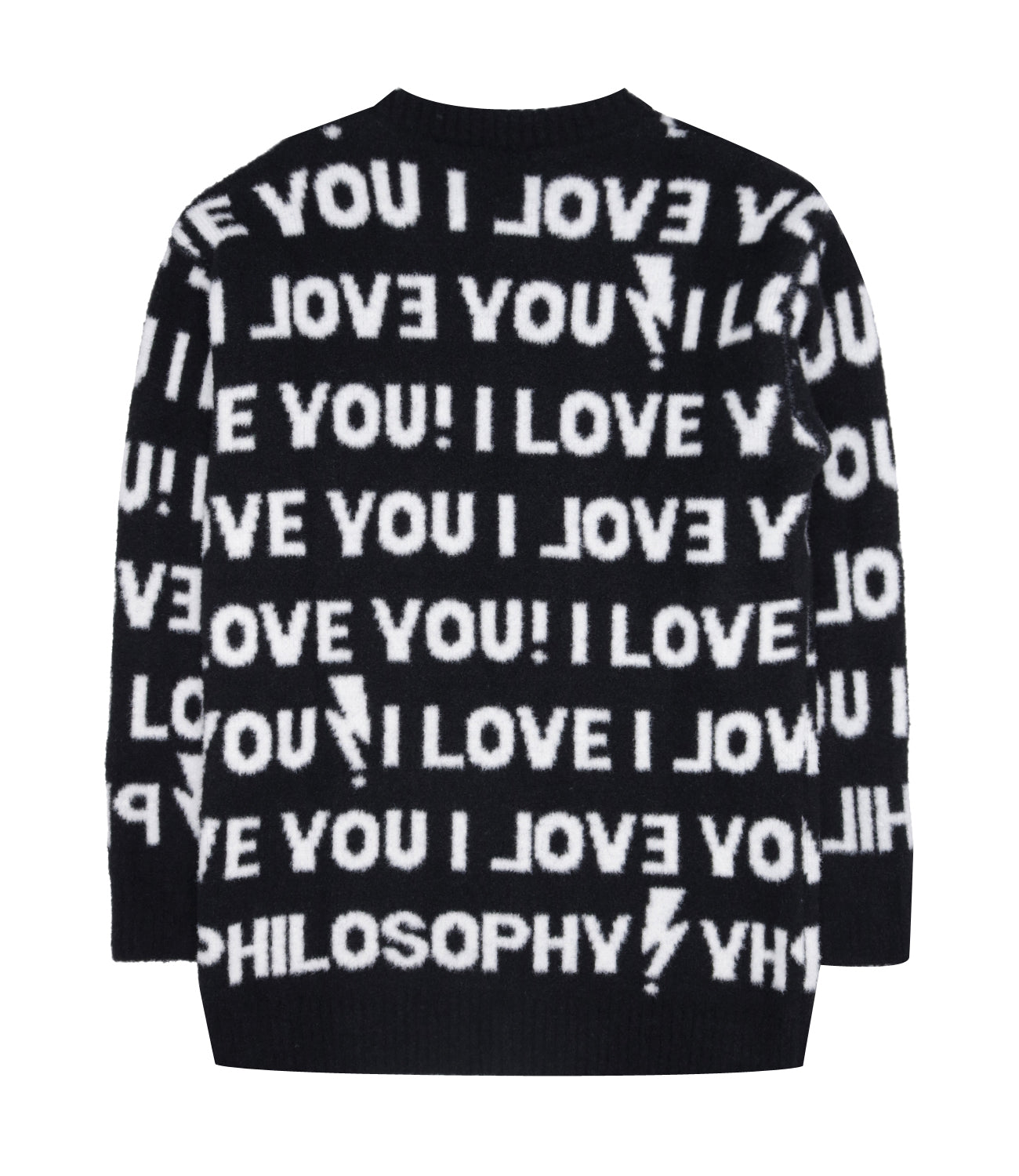 Philosophy by Lorenzo Serafini Kids | Black Sweater