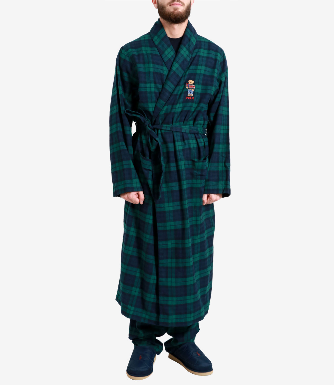 Polo Ralph Lauren | Blue and Green Robe