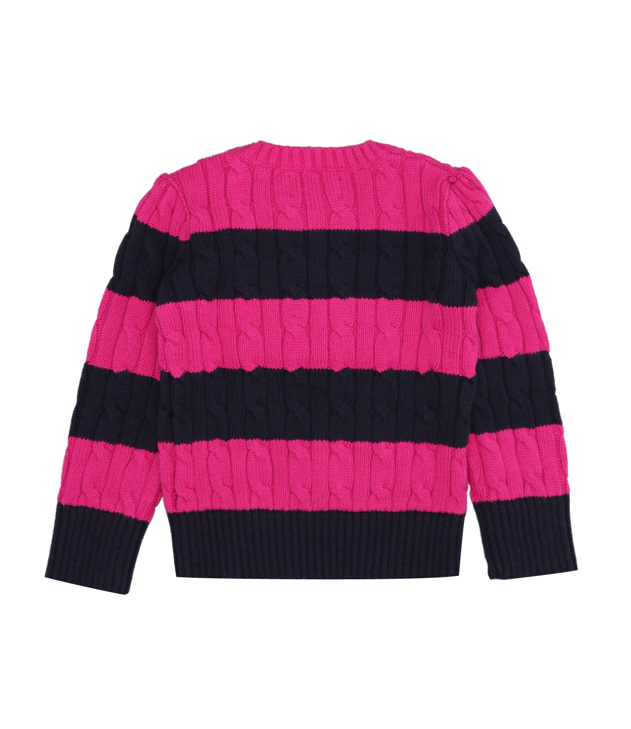 Ralph Lauren Childrenswear | Fuxia and Blue Sweater