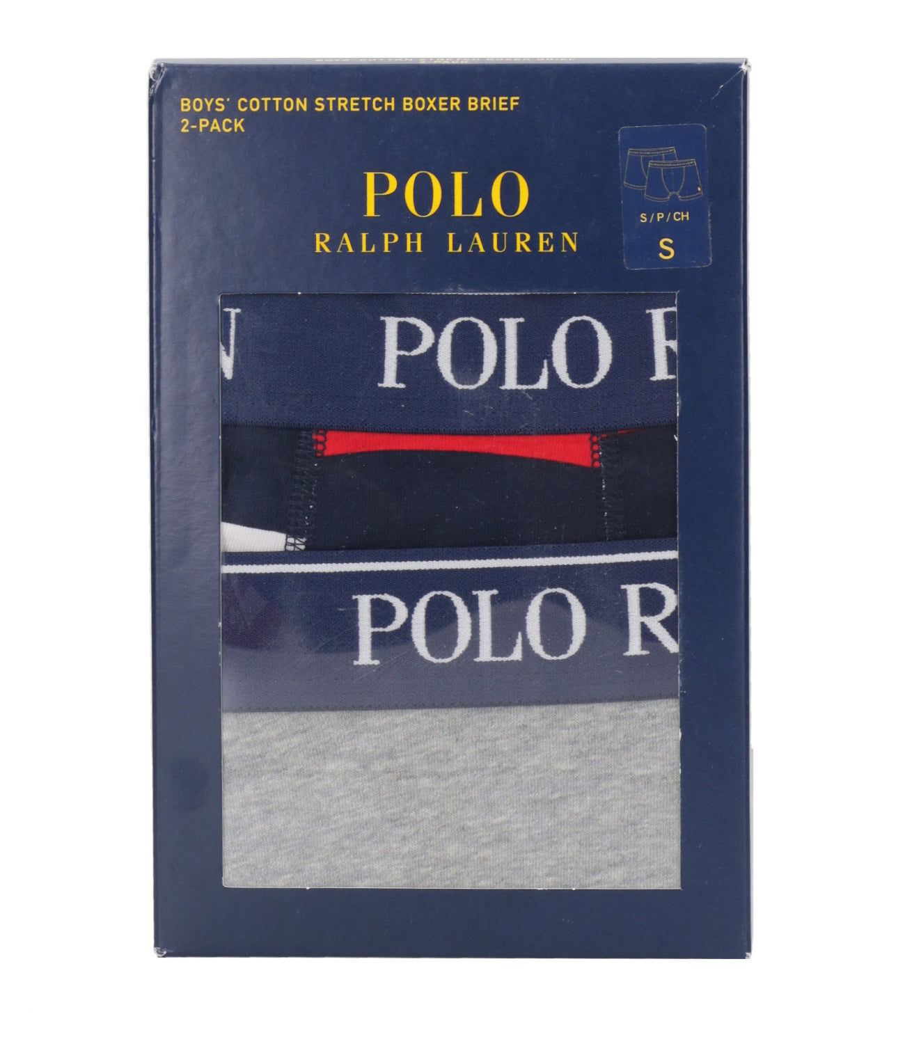 Ralph Lauren Childrenswear | Navy Blue and Gray Boxer Shorts
