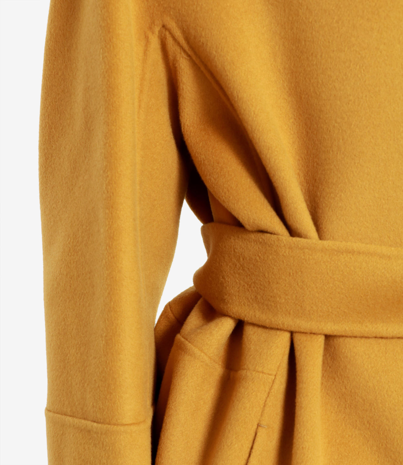 S Max Mara | Cappotto Arona Giallo Senape