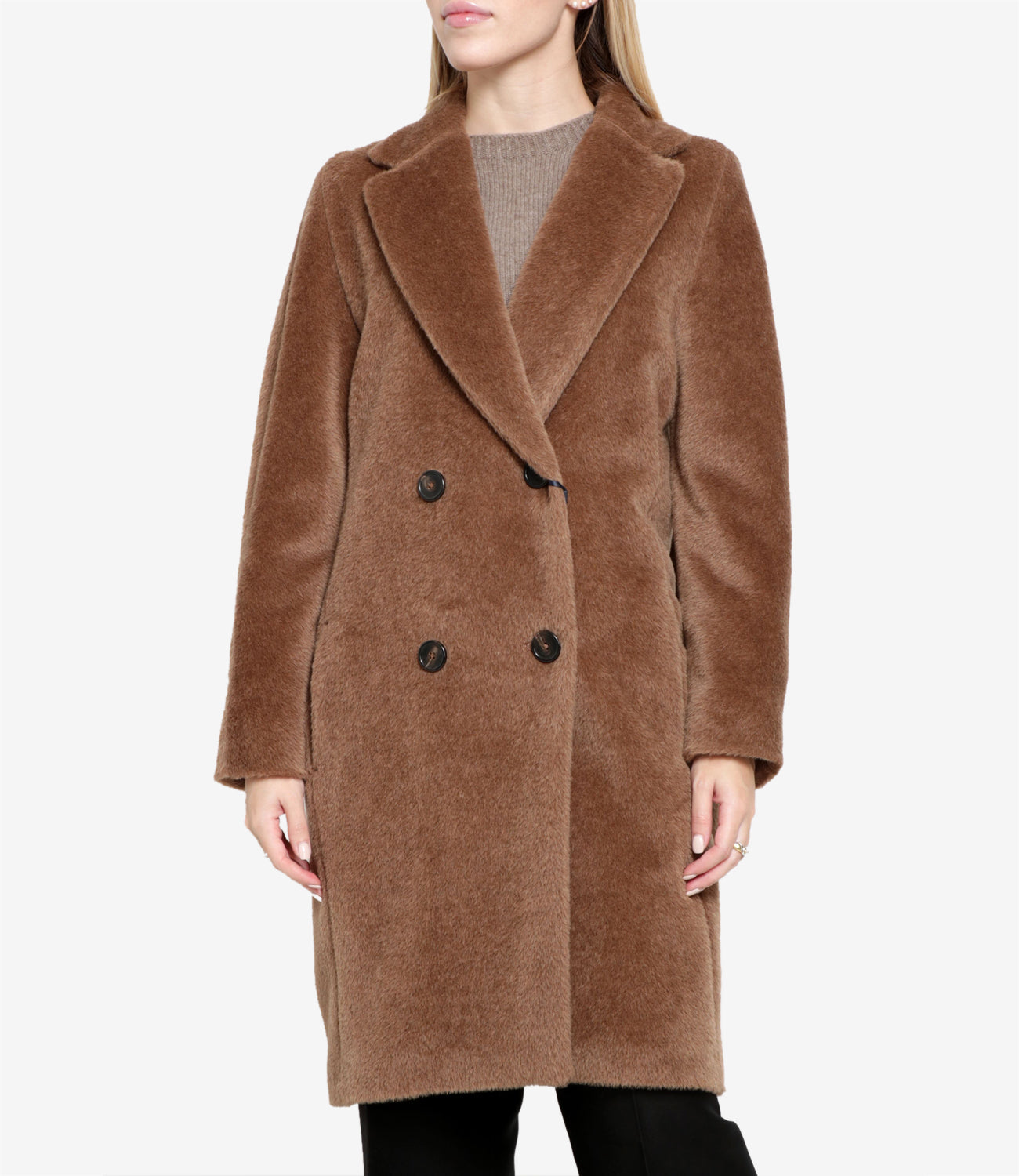 S Max Mara | Coat Roseto Camel