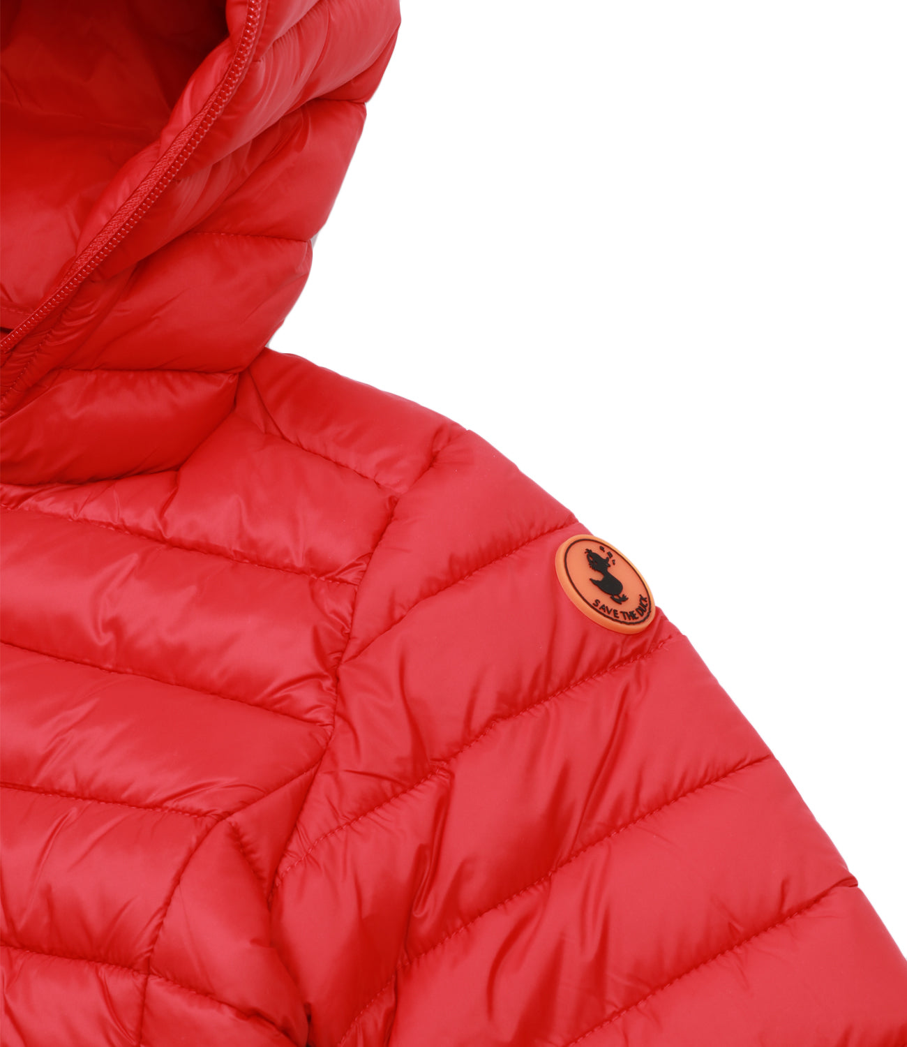 Save The Duck Kids | Piumino Dony Rosso