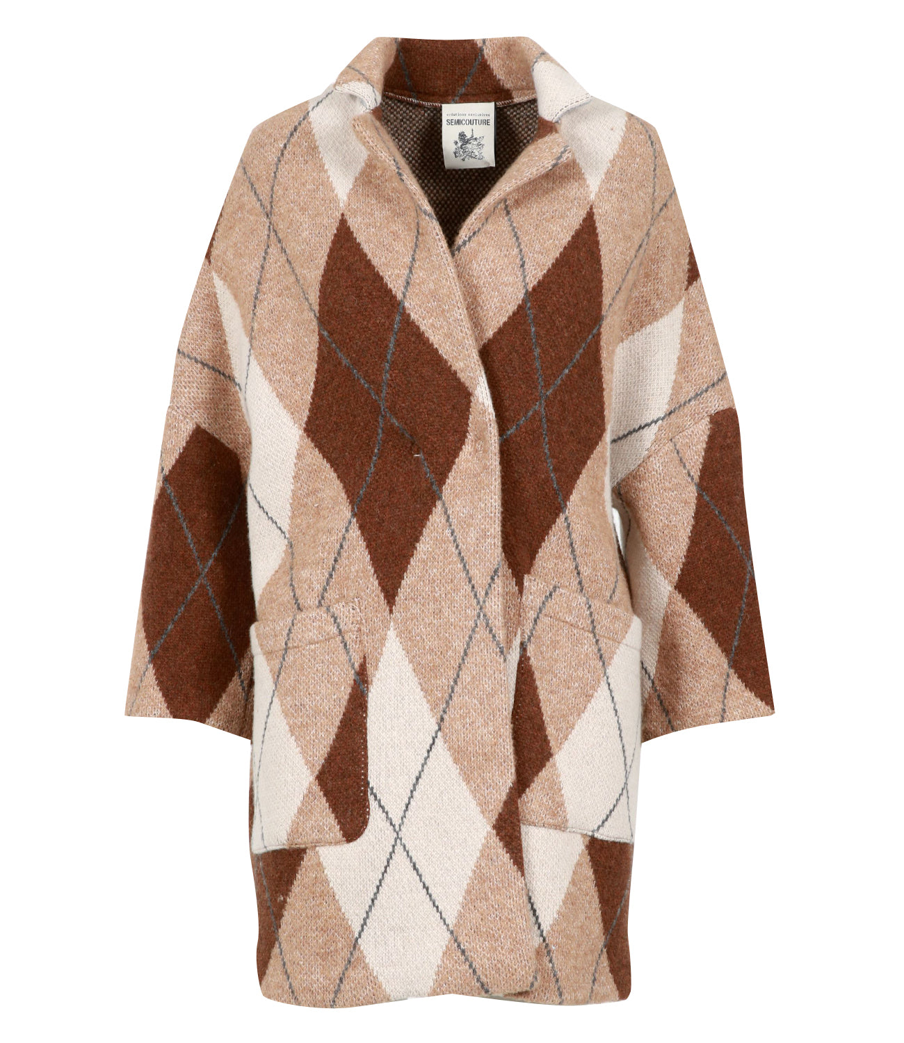 Semicouture | Cappotto Sigmund Biscotto