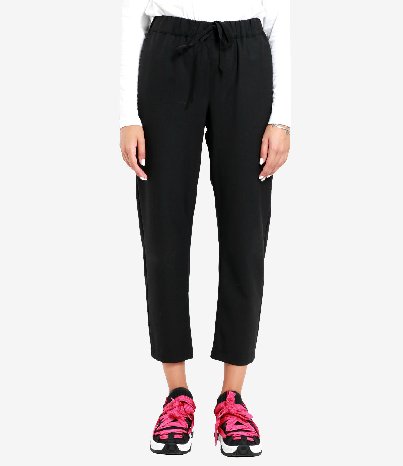 Semicouture | Pantalone Buddy Nero