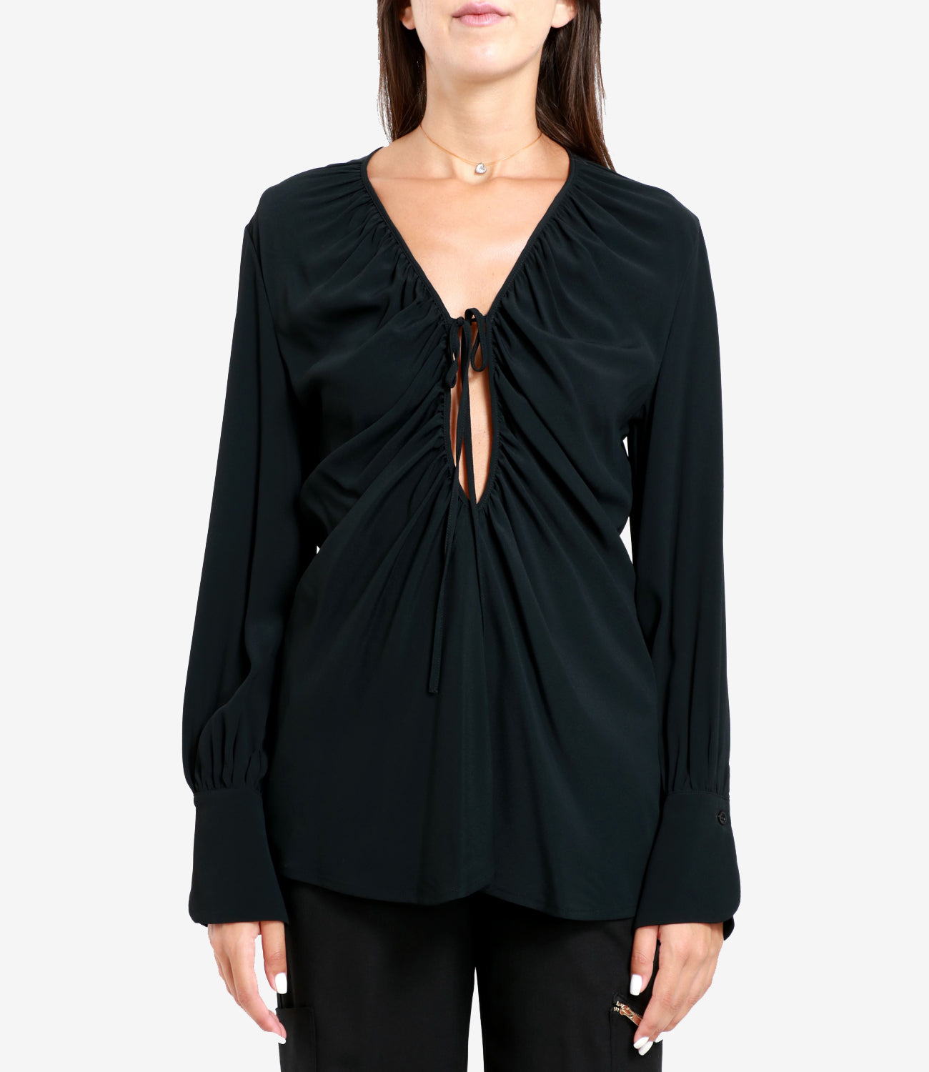 Semicouture | Blusa Melba Nera
