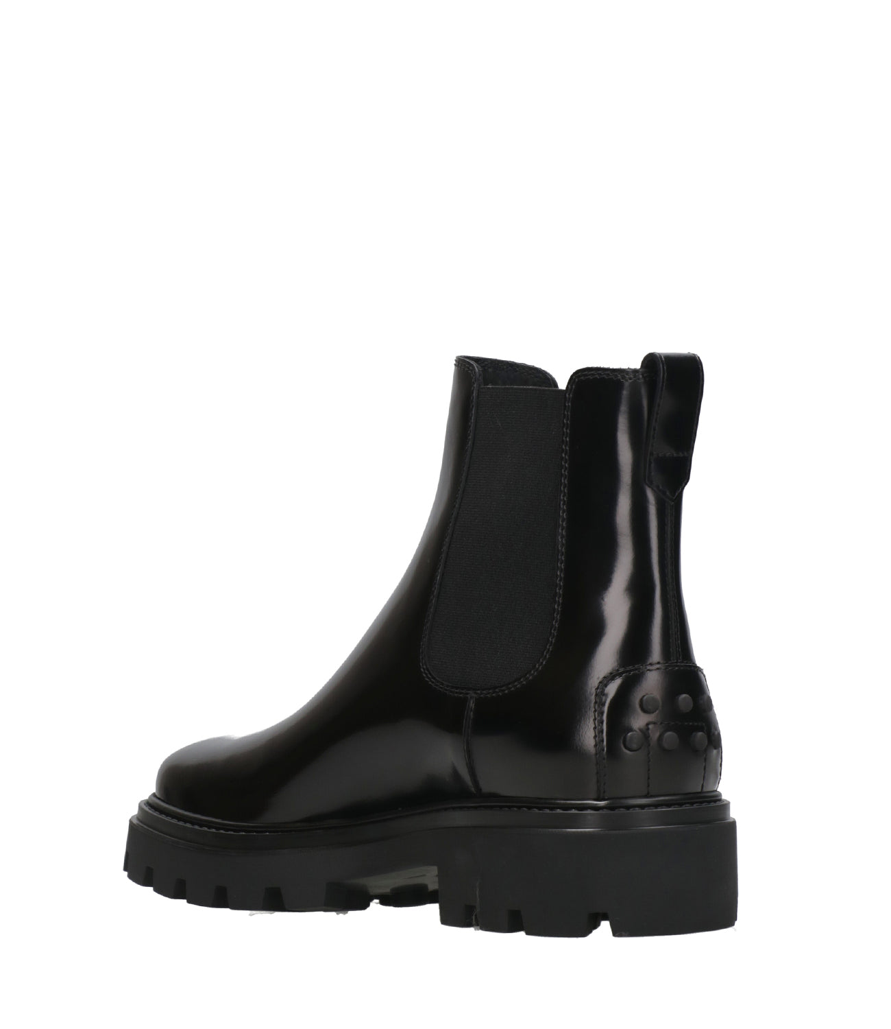 Tod's | Tronchetto Elastico Gomma Pesante Nero