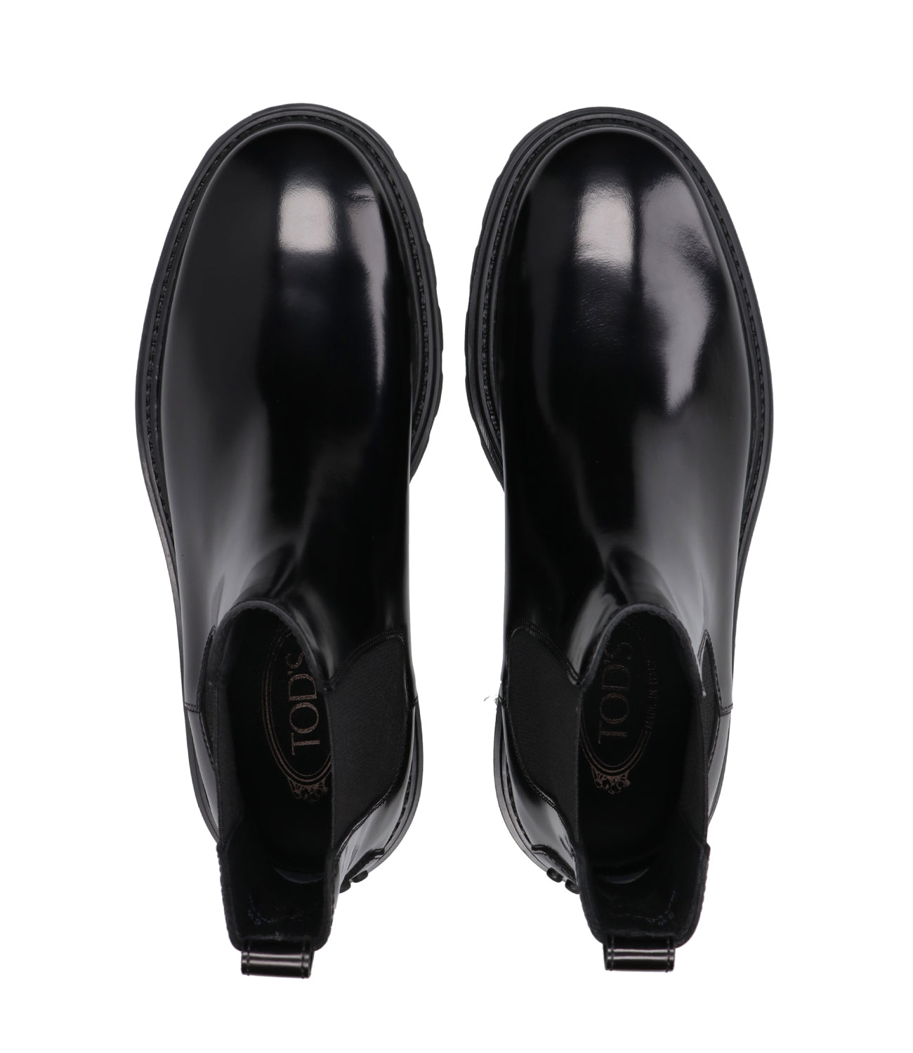 Tod's | Tronchetto Elastico Gomma Pesante Nero