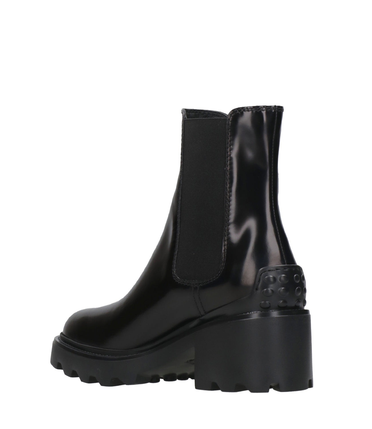Tod's | Carro t.60 Black Rubber ankle boot