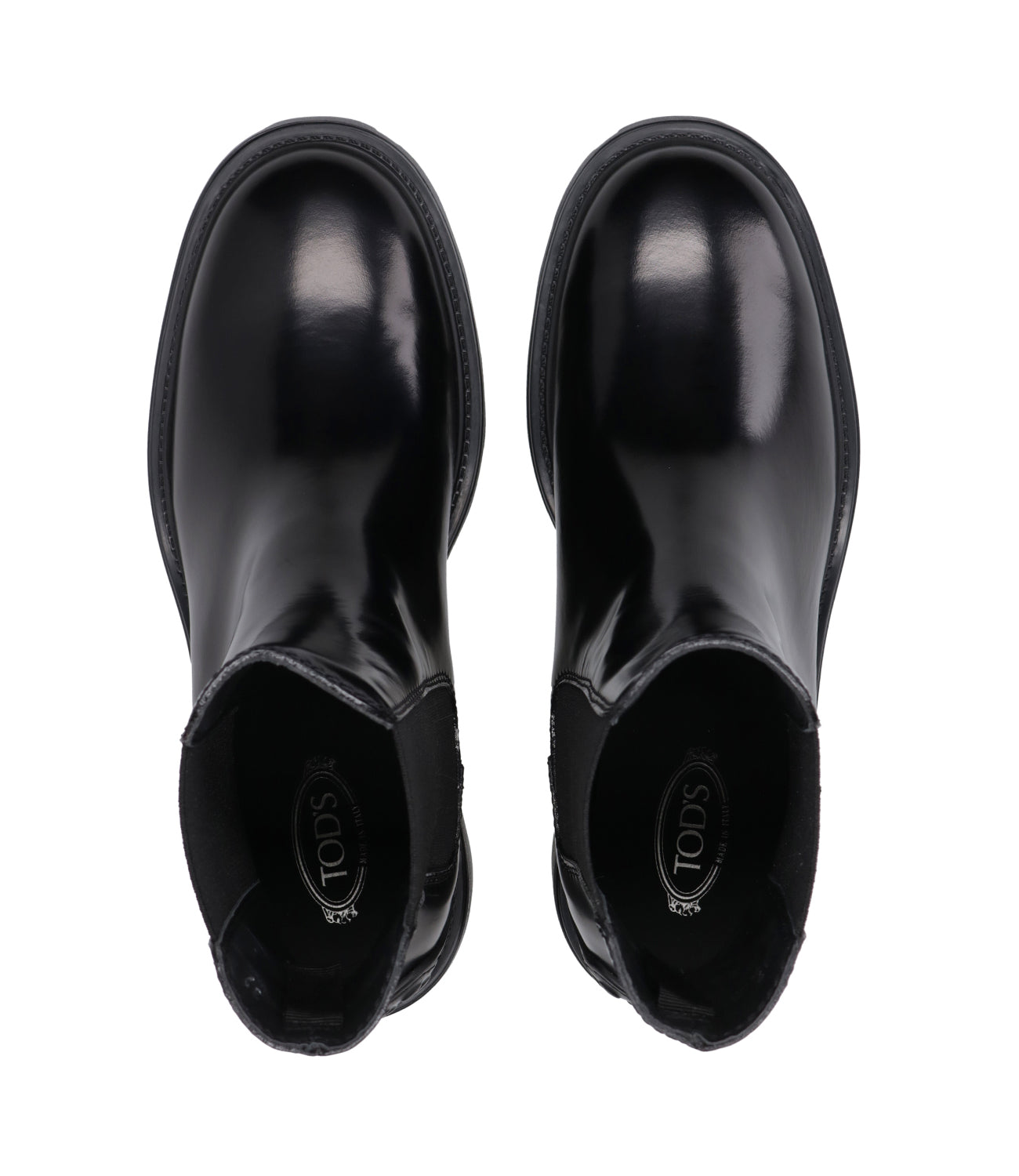 Tod's | Carro t.60 Black Rubber ankle boot